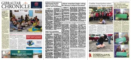 Gibraltar Chronicle – 25 February 2020