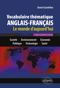 Vocabulaire thématique anglais-français - Daniel Gandrillon