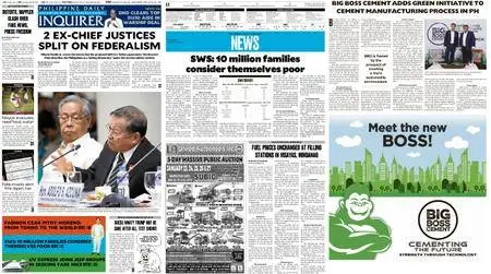 Philippine Daily Inquirer – January 18, 2018