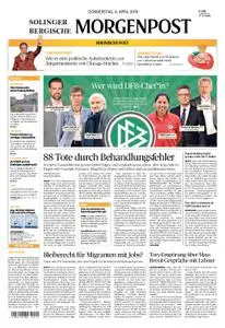 Solinger Morgenpost – 04. April 2019