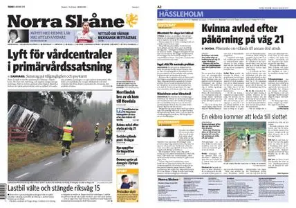 Norra Skåne – 08 januari 2019