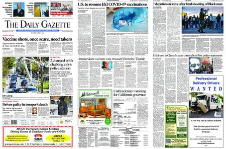 The Daily Gazette – April 24, 2021