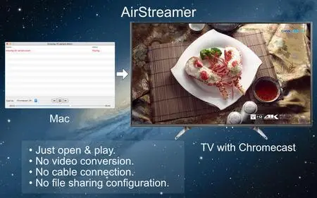 AirStreamer - for Google Chromecast 1.0