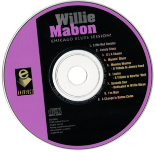 Willie Mabon - Chicago Blues Session! - 1979 (1995)