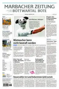 Marbacher Zeitung - 03. September 2018