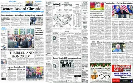 The Denton Record Chronicle – December 05, 2017