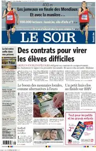 LE SOIR 30 AOUT 2011