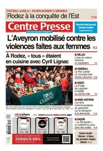 Centre Presse Aveyron - 26 Novembre 2023