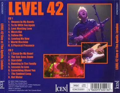 Level 42 - Live At The Apollo, London (2005)
