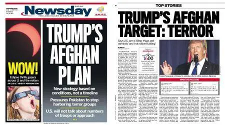 Newsday – August 22, 2017