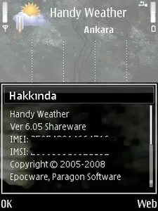 Handy Weather v6.0.5 S60v3