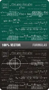 Stock Vector - Formulas