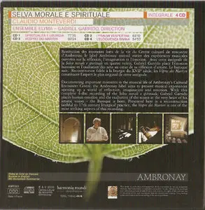 Monteverdi: Selva morale e spirituale (1640-41) recordings vol. 3 Ensemble Elyma NEW UPLOAD!