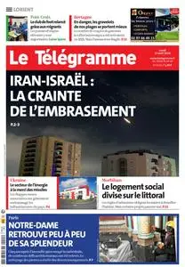 Le Télégramme Lorient - 15 Avril 2024
