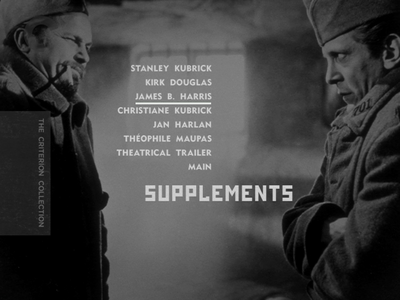 PATHS OF GLORY (1957) - (The Criterion Collection - #538) [DVD9] [2010]