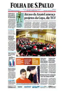 Jornal Folha de São Paulo - 5 de março de 2013 - Terça