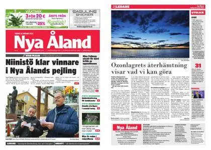 Nya Åland – 16 januari 2018