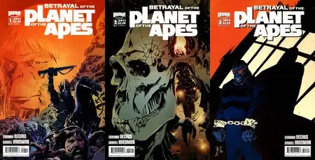 Betrayal of the Planet of the Apes #1-4 (2012) Complete