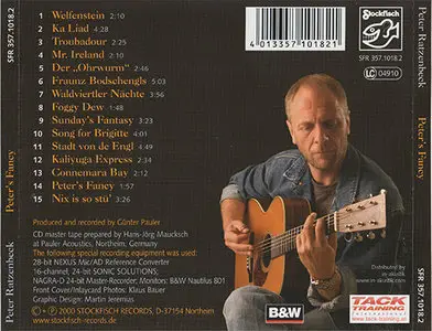 Peter Ratzenbeck - Peter's Fancy [Stockfisch SFR 357.1018.2] {Germany 2000}