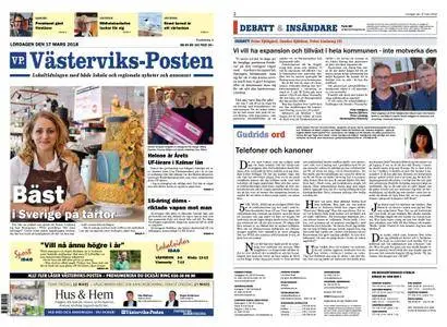 Västerviks-Posten – 17 mars 2018