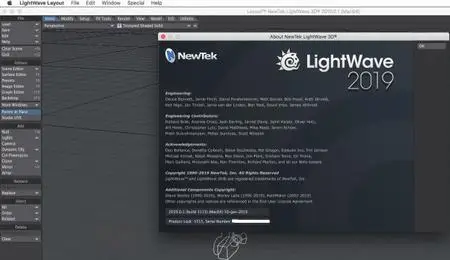 NewTek LightWave 3D 2019.0.1 Build 3115 macOS