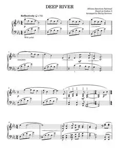 Deep River - African-American Spiritual (Piano Solo)