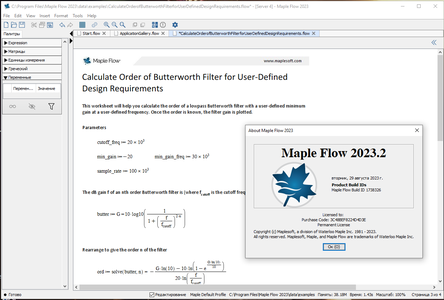 Maplesoft Maple Flow 2023.2