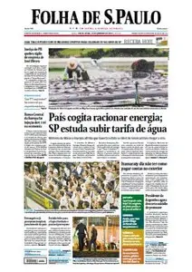 Folha de São Paulo - 23 de janeiro de 2015 - Sexta