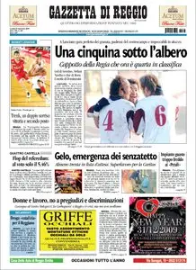 LA GAZZETTA DI REGGIO 21 DICEMBRE 2009