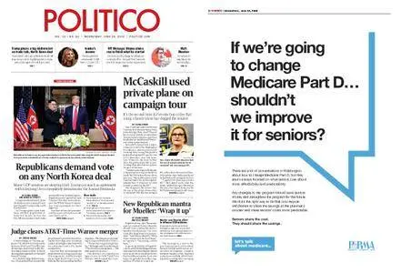 Politico – June 13, 2018