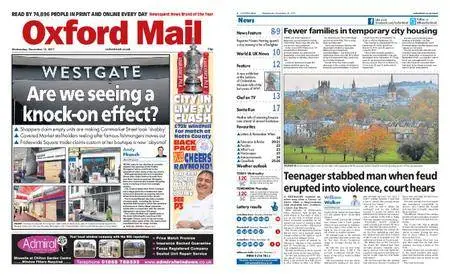 Oxford Mail – November 15, 2017