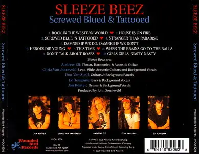 Sleeze Beez - Screwed Blued & Tattooed (1990) [Reissue 2008]