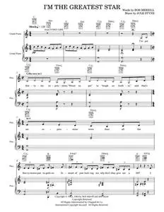 I'm The Greatest Star (from Funny Girl) – Barbra Streisand (Piano-Vocal-Guitar)