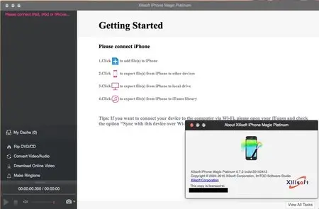 Xilisoft iPhone Magic Platinum 5.7.2 buld 20150413 Mac OS X