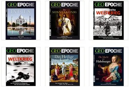 Geo Epoche Jahrgang 2010 Full Year Collection