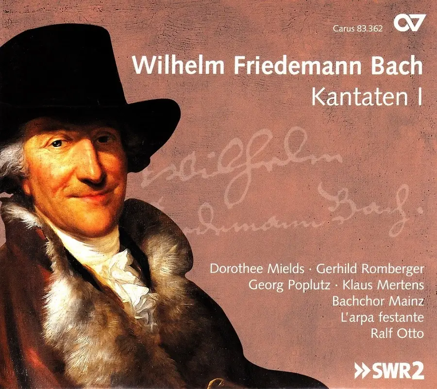 Ralf Otto, L'arpa festante, Bachchor Mainz - Wilhelm Friedemann Bach ...