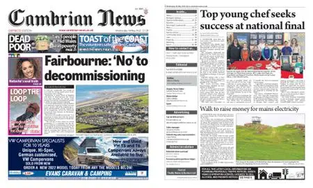 Cambrian News Arfon & Dwyfor – 19 May 2022