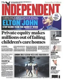 The Independent September 14 2013