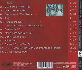 Alan Parsons - Eye 2 Eye. Live In Madrid (2010)