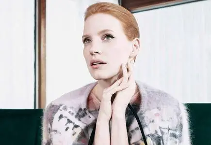 Jessica Chastain by Willy Vanderperre for Prada Pre-Fall 2017