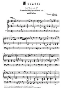 "Adagio" (03) from Concerto in Bb ("Concerto S.Marco" )-Organ transcription