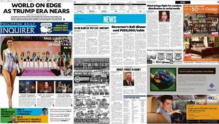 Philippine Daily Inquirer – January 18, 2017