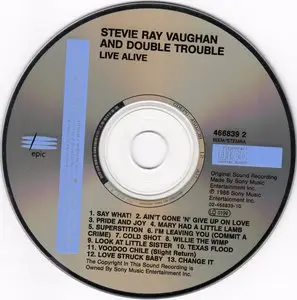 Stevie Ray Vaughan And Double Trouble - Live Alive (1986)