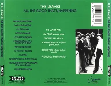 The Leaves - All The Good That's Happening (1967) {1993 One Way}