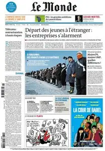 Le Monde & Suppléments du Mardi 11 Mars 2014