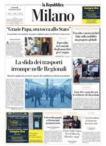 la Repubblica Milano - 3 Febbraio 2023