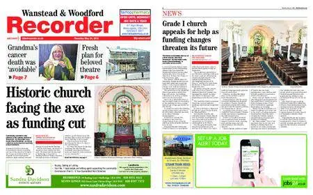 Wanstead & Woodford Recorder – May 24, 2018