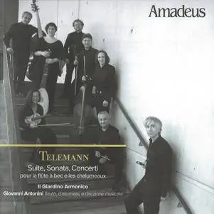 Telemann - Suite, Sonata, Concerti - Il Giardino Armonico, Giovanni Antonini (2015) {Amadeus AM 313-2}