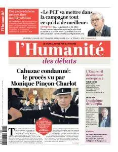 L'Humanité du Vendredi 9 Décembre 2016