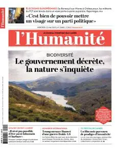 L'Humanite du Mercredi 22 Mai 2019